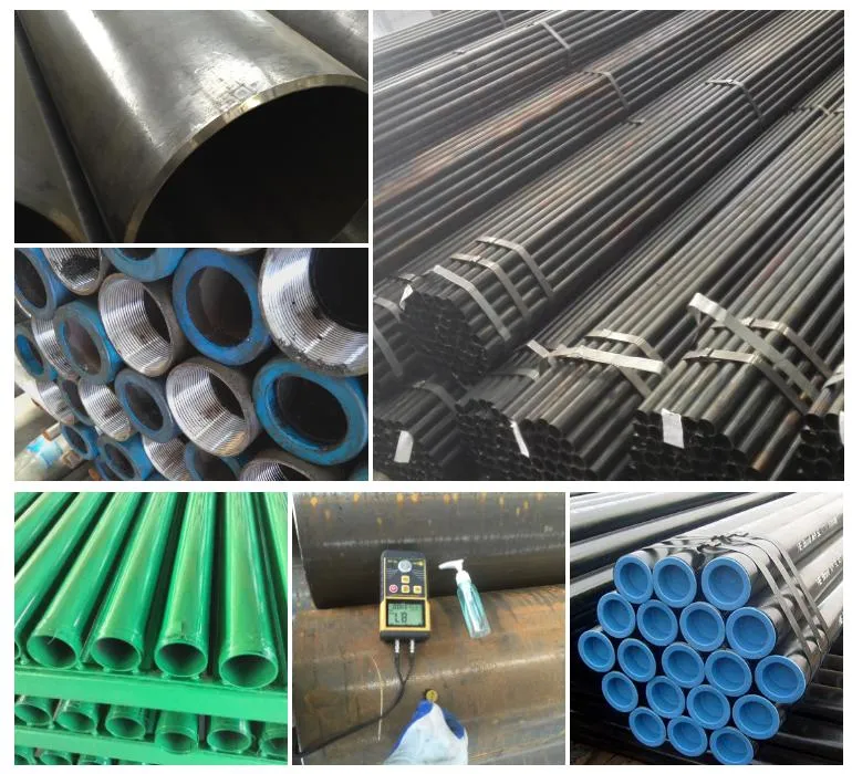 Good Price PVC Export Packaged ERW Welded Carbon Steel Pipe 2inch