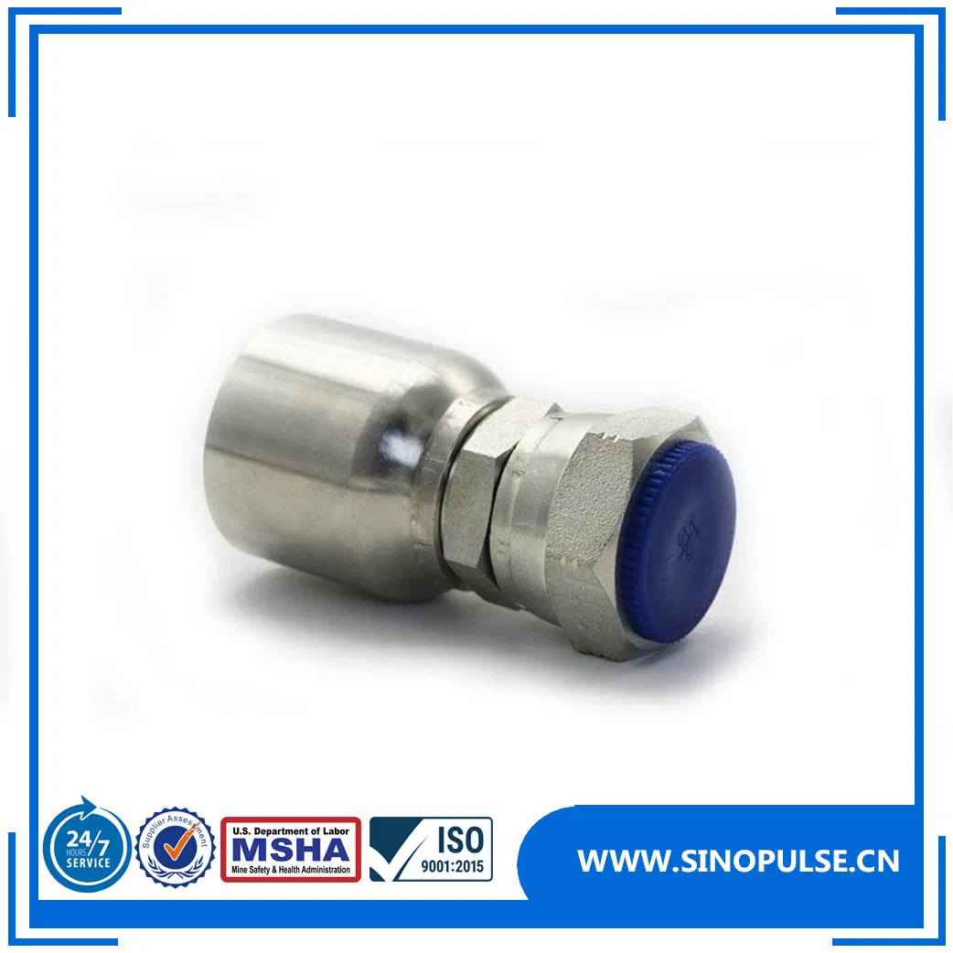 One Piece Fittings Jic/Metric/Bsp/NPT Hydraulic Hose Fittings Hose Connections