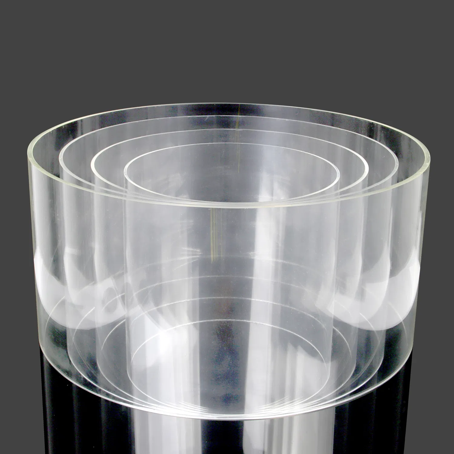 Premium Transparent Acrylic Pipe for Colorful PVC Designs