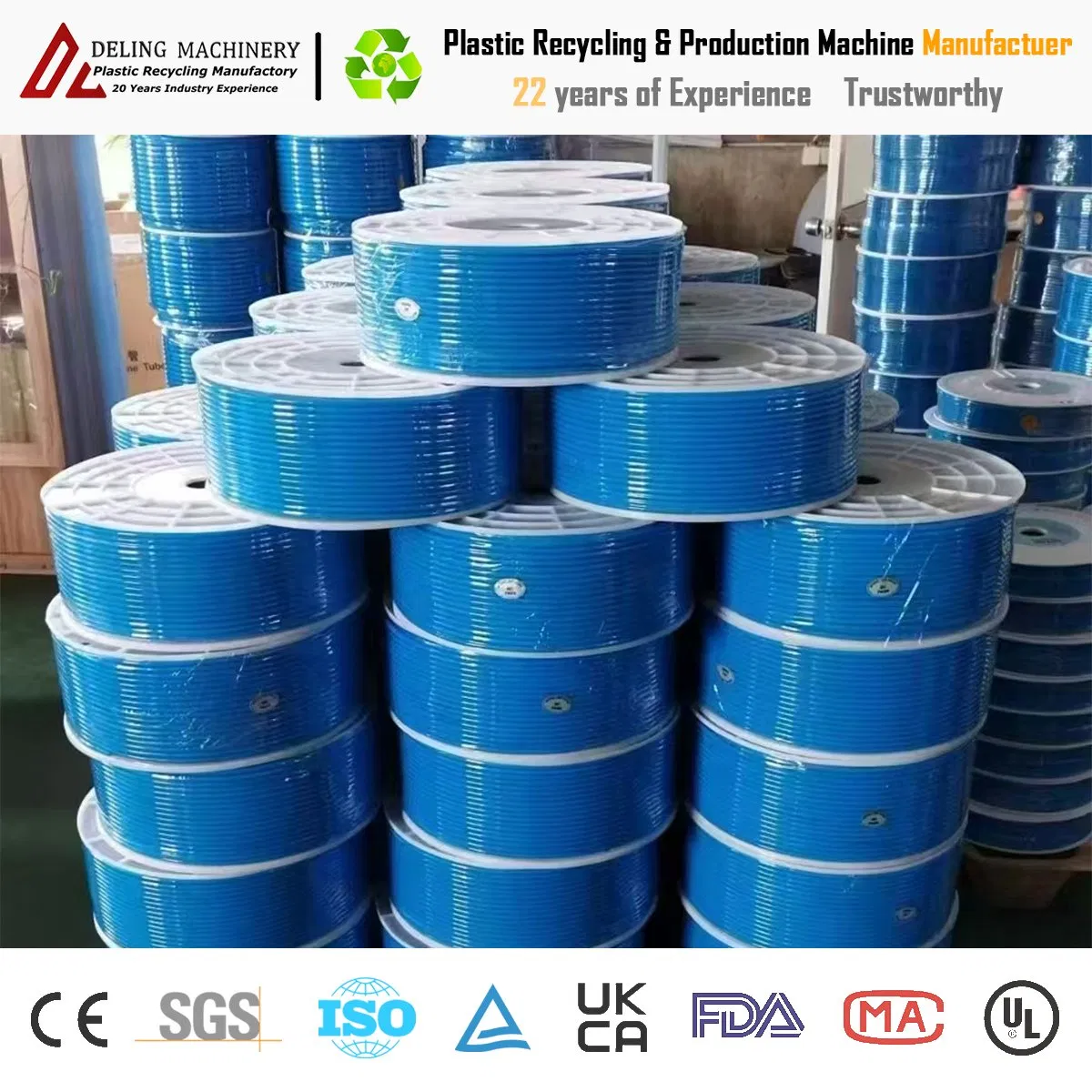 Versatile Pipe Production Extrusion Line for PVC, PP, PE, PPR, and PU