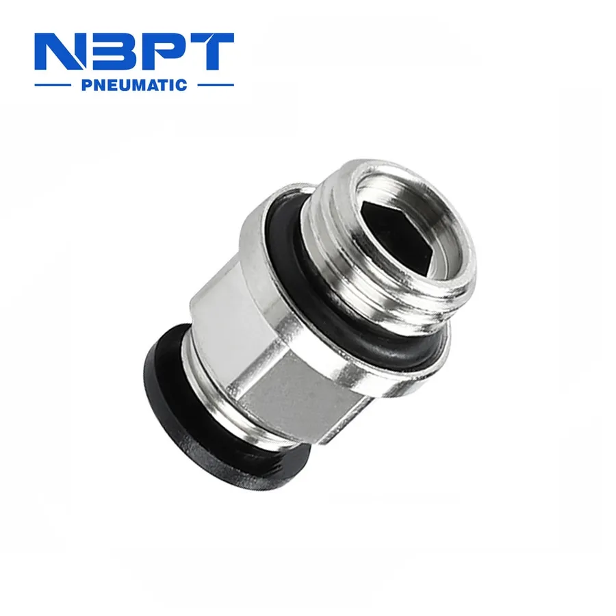 China Manufacturing PC-G Quick Connecting Tube Male G Thread for Straight Fitting