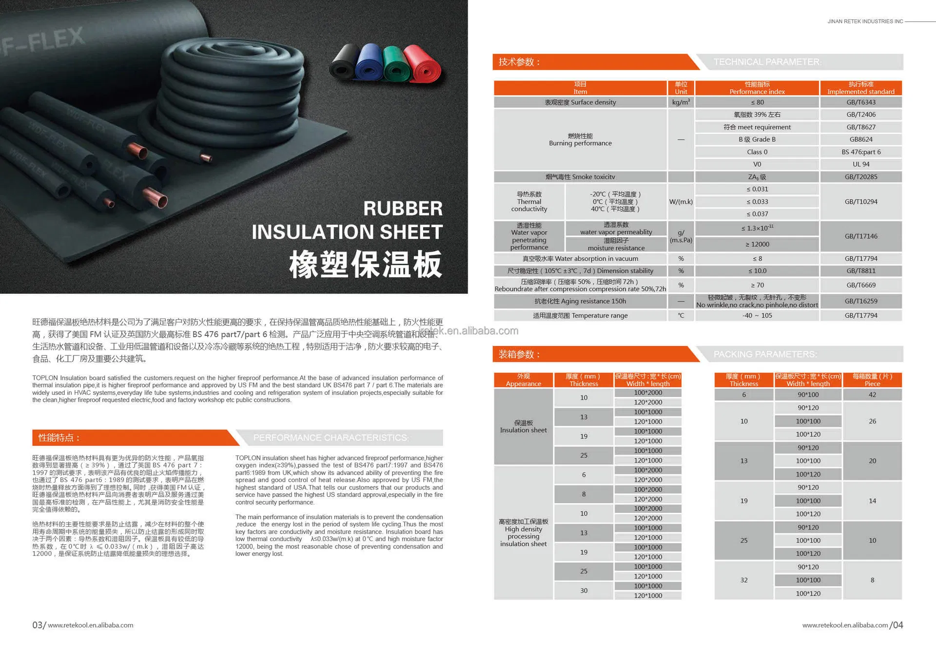 NBR - PVC Rubber Foam Insulation Pipe for HVAC Thermal Insulation