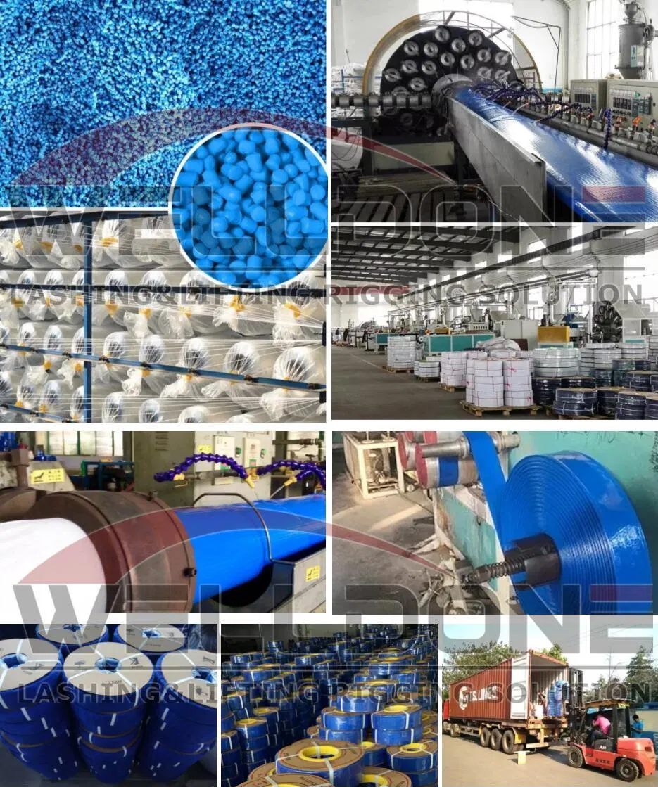 High Pressure Flexible PVC Lay Flat Hose Layflat Water Discharge Pipe for Agriculture Irrigation