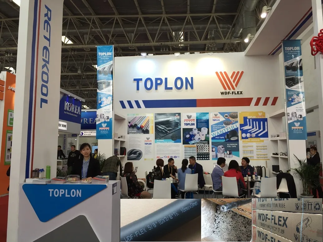Toplon PVC Rubber Foam Insulation Tube Insulation Pipe