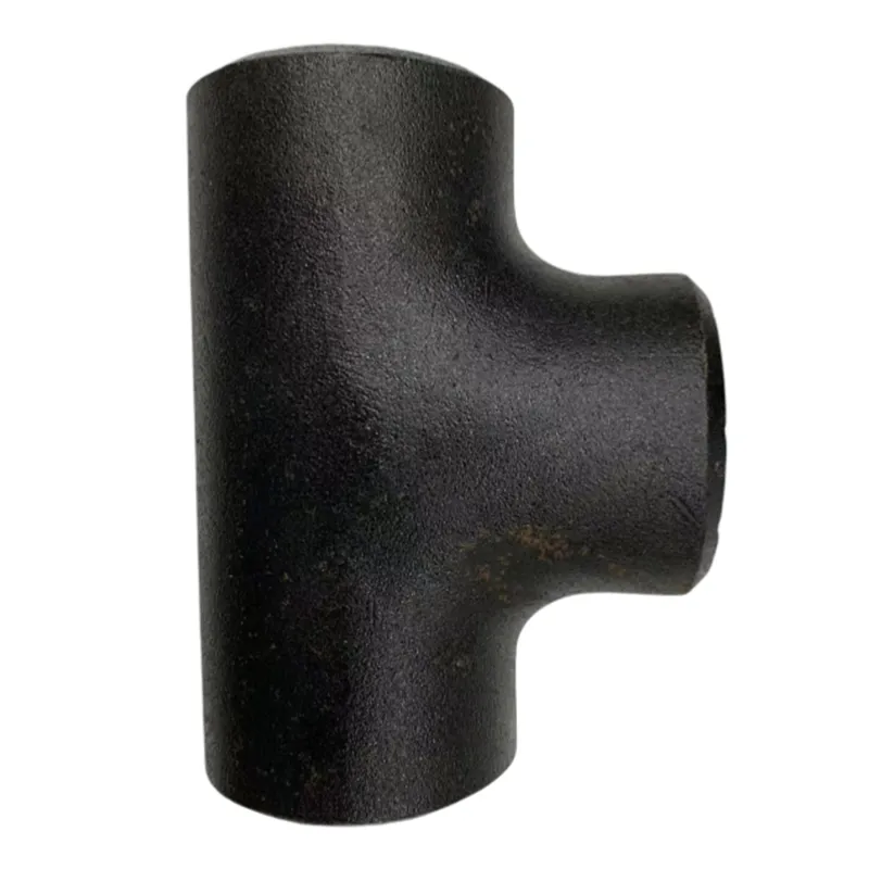 Factory Price Large Diameter Stainless Steel Tee Seamless Butt Welding Thick Wall Tee Fittings Equal