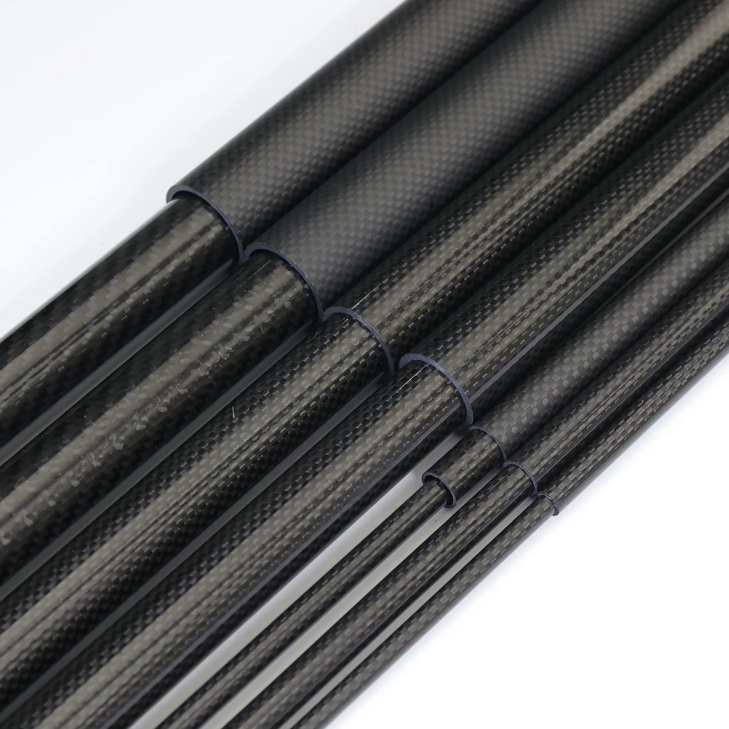 Carbon Fiber Telescopic Cleaning 3K Carbon Fiber Tube Multipurpose Twist Lock Carbon Telescopic Tube