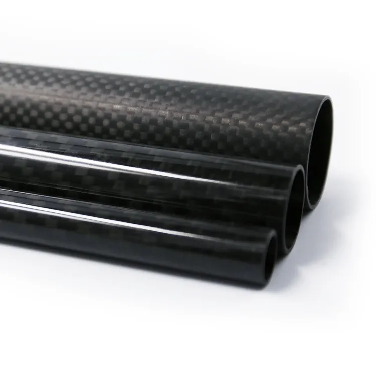 3K Plain Carbon Fiber Tube, 25mm Carbon Fiber Tube