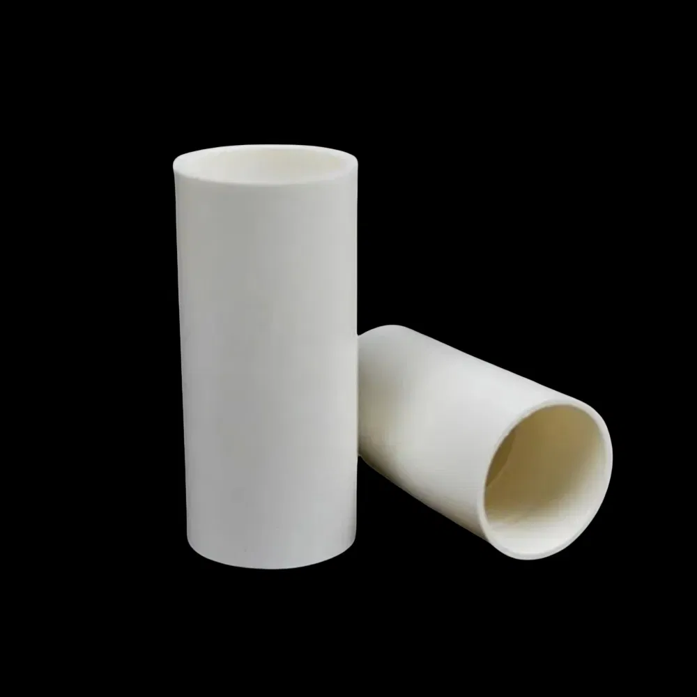 Custom CNC Plastic Nylon PTFE Tube Turing Milling Part Machining Parts POM Tubes UHMW PE Pipes