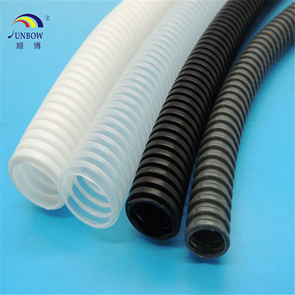 High Quality Corrugated Pipe PE PP PA Black Color Wire
