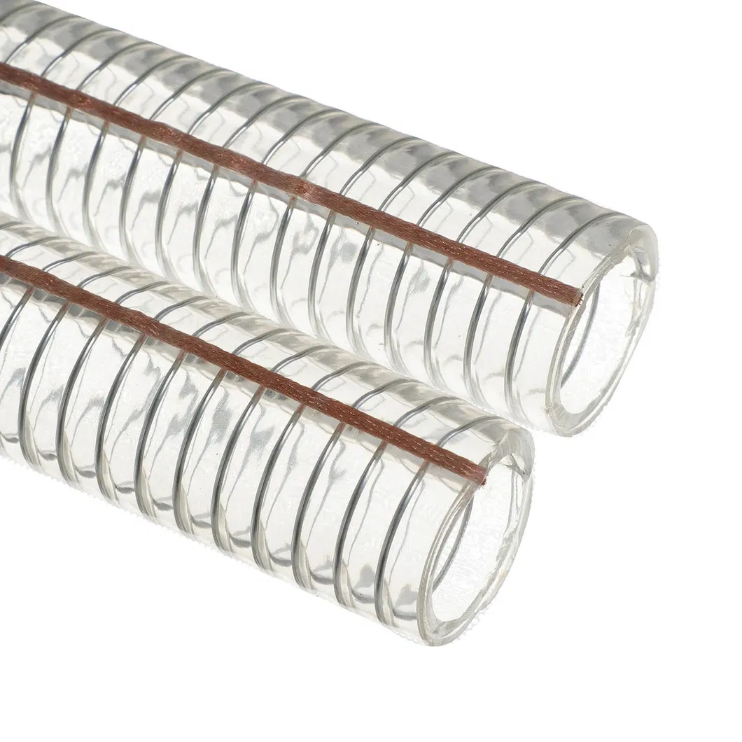 Customized PVC Clear Steel Wire Hose Spring Pipe