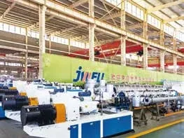 PVC-Uh/UPVC/CPVC Plastic Pipe Extrusion Production Line Satisfy Diﬀ Erent Diameters and Wall Thickne