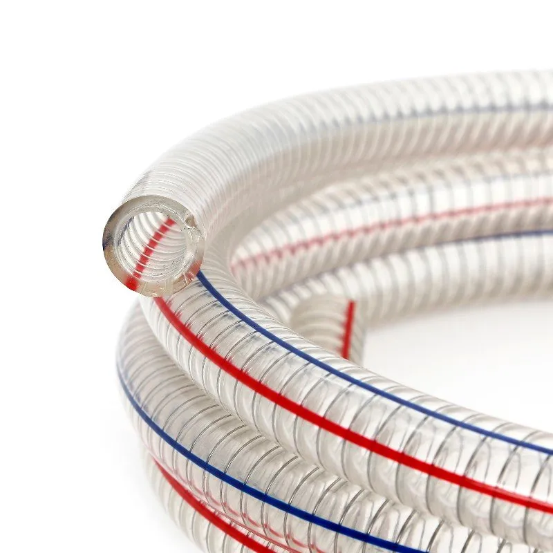 Customized PVC Clear Steel Wire Hose Spring Pipe