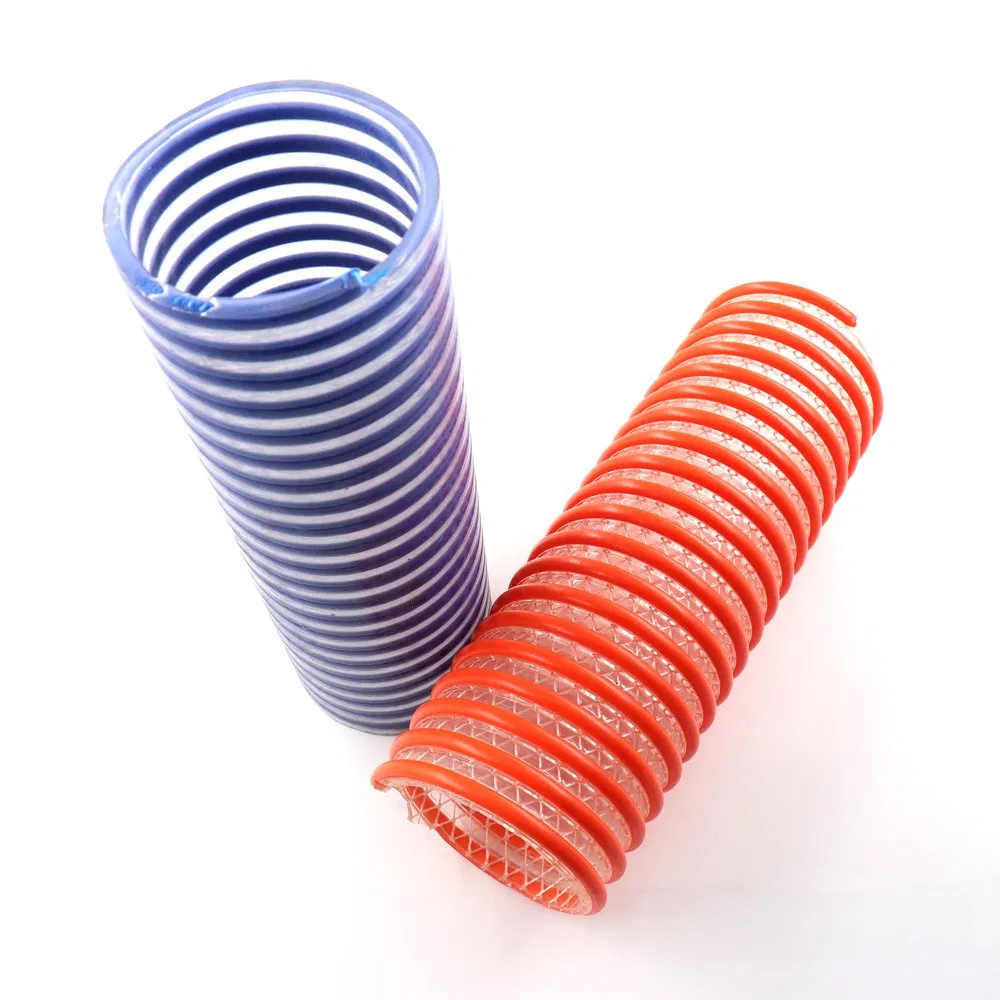High-Performance PVC Helix Suction Pipe for Efficient Garden Drainage