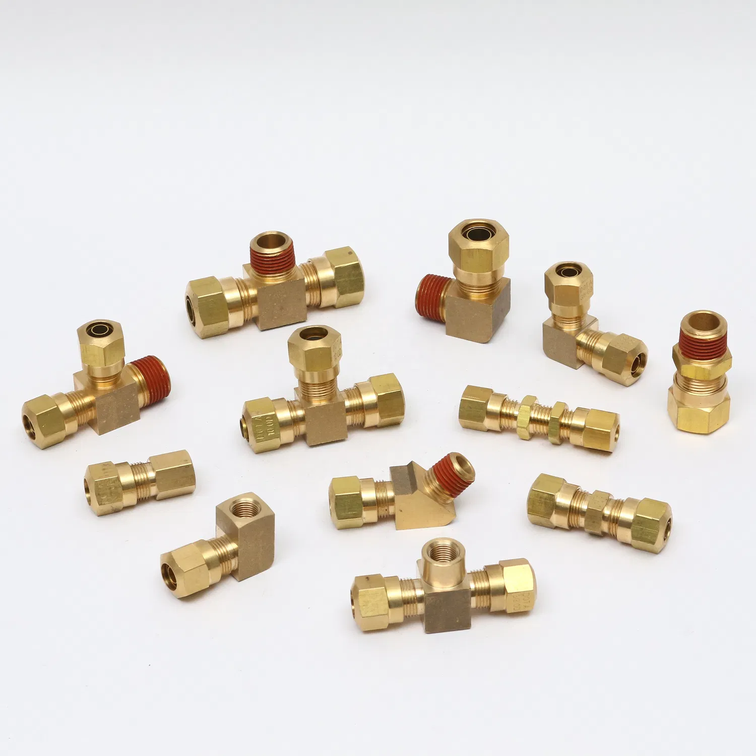 Good Quality Pipe NPT DOT Brass Male Thread Straight Ferrule Fittings
