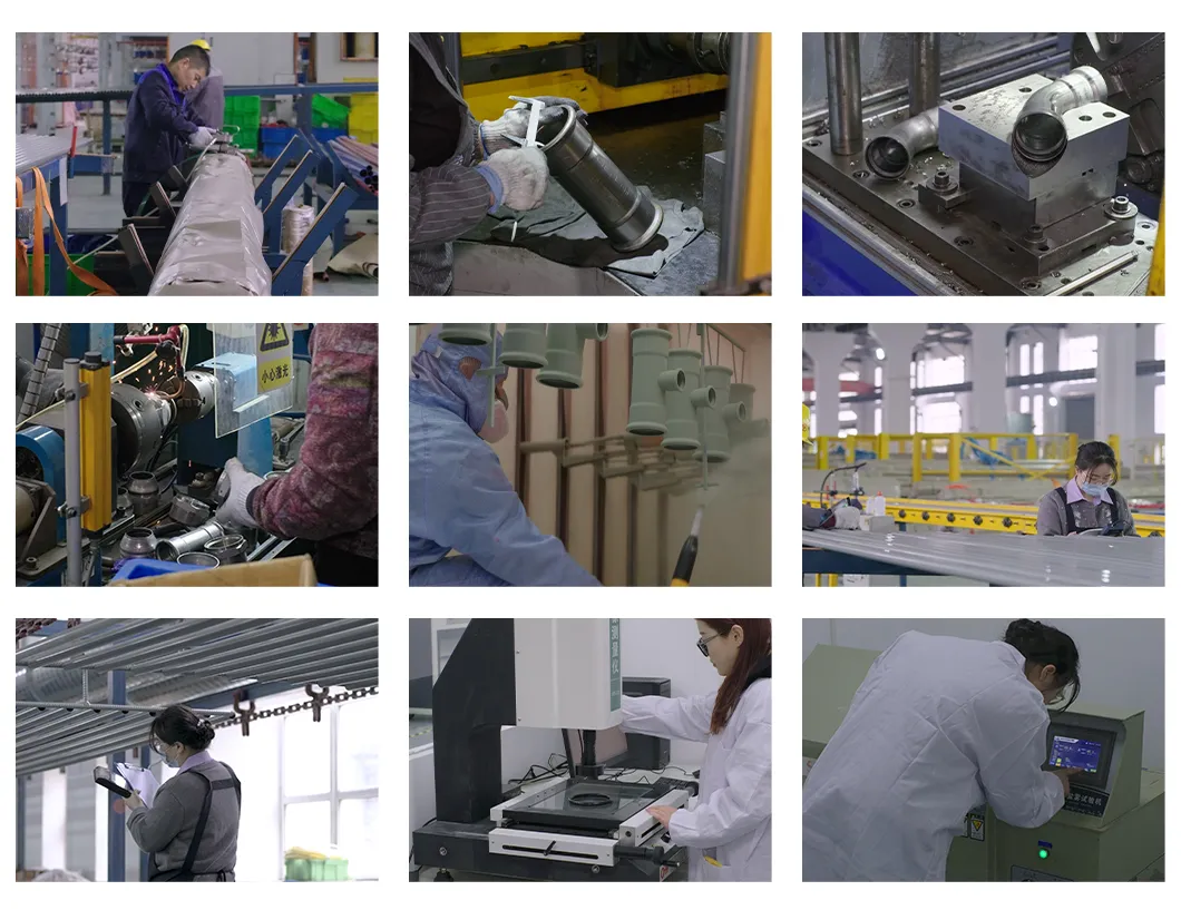 Epoxy Yellow Red Blue Carbon Steel, Bend 90°, Tee, Adapter, Coupling, M Profile, Fire Fighting, Gas, Water, Plumbing Press Fitting