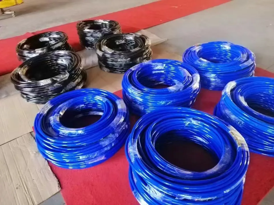 Ultra High Pressure Abrasion Resistance Steel Wire Nylon Pipe for Gas Transfer