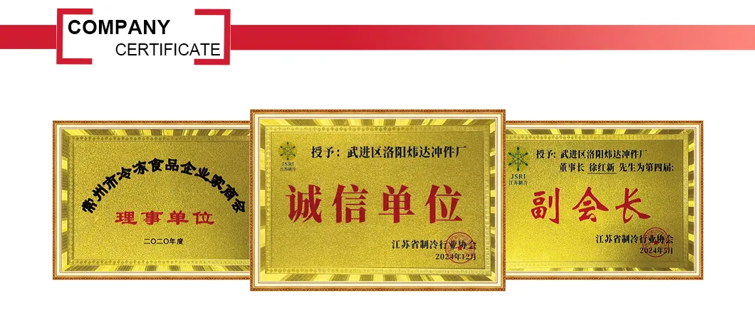 Cold Room Refrigeration Fitting of Eccentric Hook and Aluminum U Shaped Bend Tubes