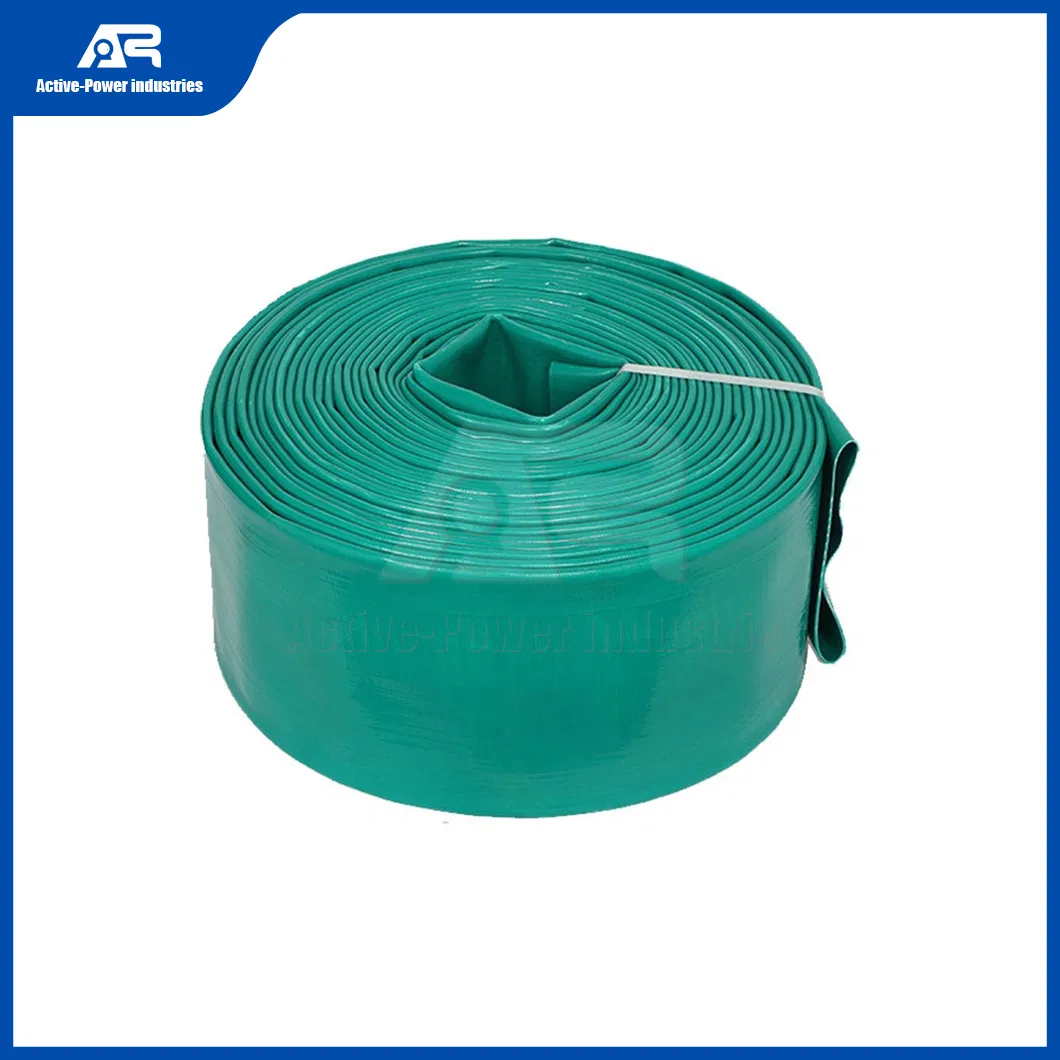 Active-Power Industries PVC Hose Distributor China PP PVC Lay Flat Hose Pipe with Aluminum Steel Cam