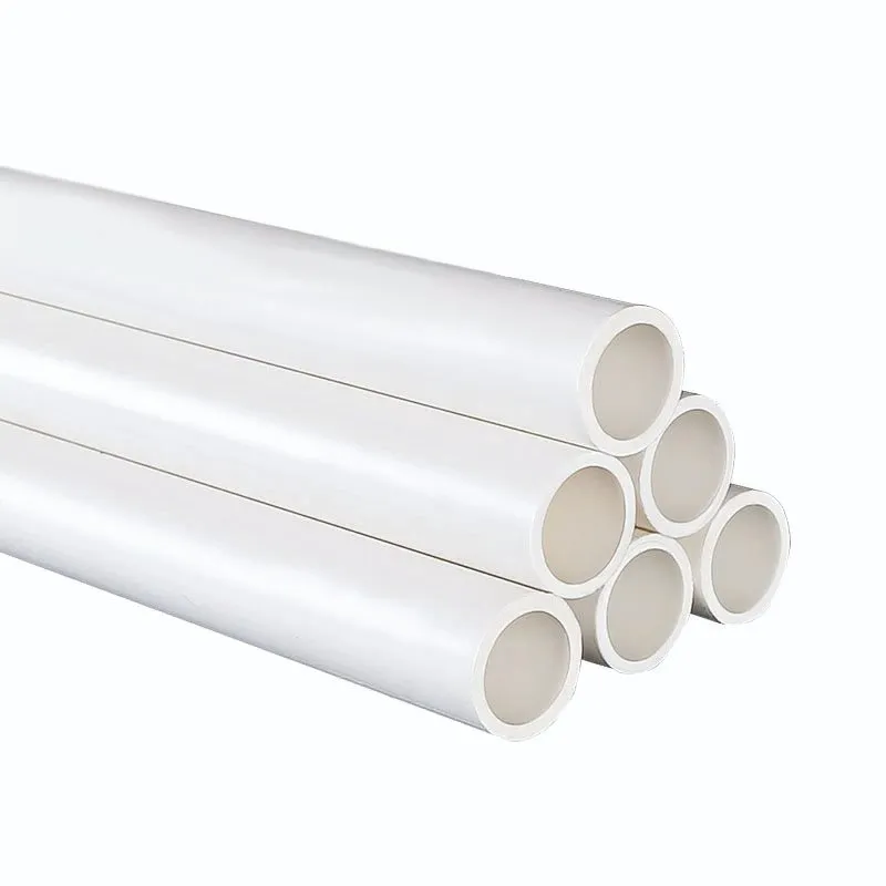 PVC Plastic Pipe DN20 DN25 DN32 UPVC Pipe Fitting Elbow Tee for Home Plumbing System