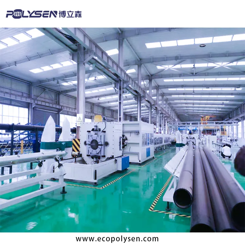 PE HDPE LDPE PPR Plastic Pipe Tube Extrusion Production Line Single Screw Extruder Pipe Making Machi