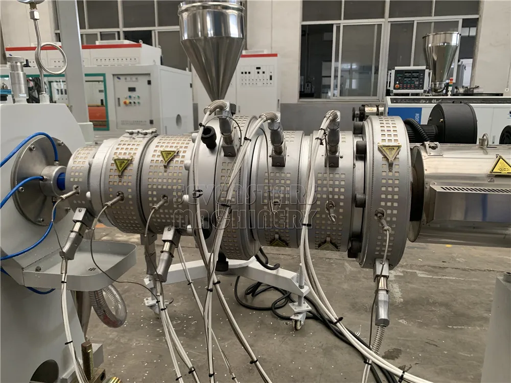 PVC Pipe Making Line PPR PE Pipe Extruser Plastic Pipes Production