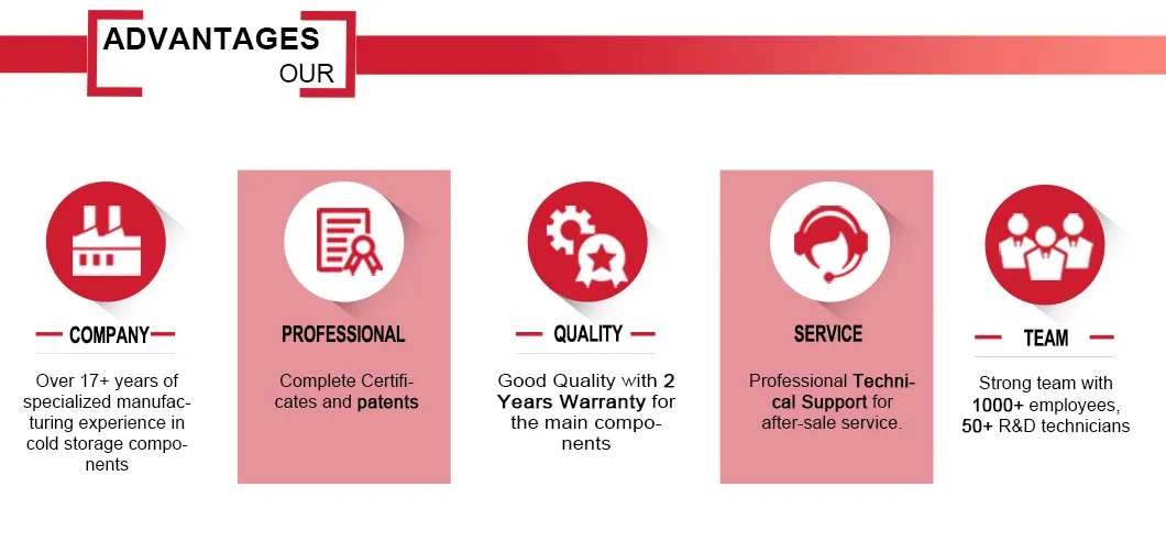 Cold Room Refrigeration Fitting of Eccentric Hook and Aluminum U Shaped Bend Tubes