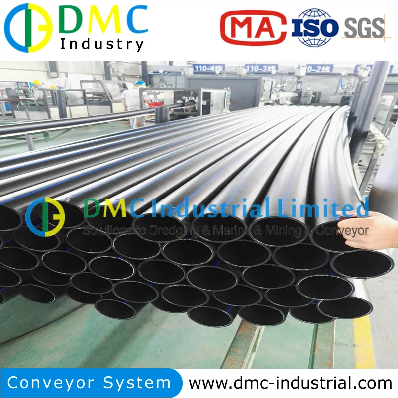 PVC PU Stainless 316 304 Carbon Steel Alloy HDPE PE1000 PE100 Pipe