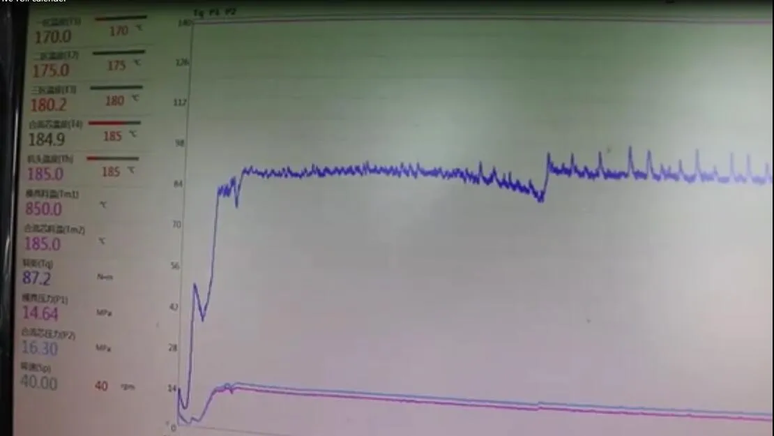 Laboratory Tapered Twin Screw Extrusion PVC Pipe Production Line