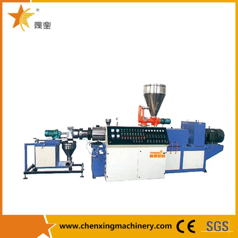 Plastic PVC One Mould Two Cavity Pipe Extrusion Machine