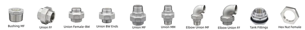 Premium Stainless Steel Equal Thread Fitting for Water Tanks