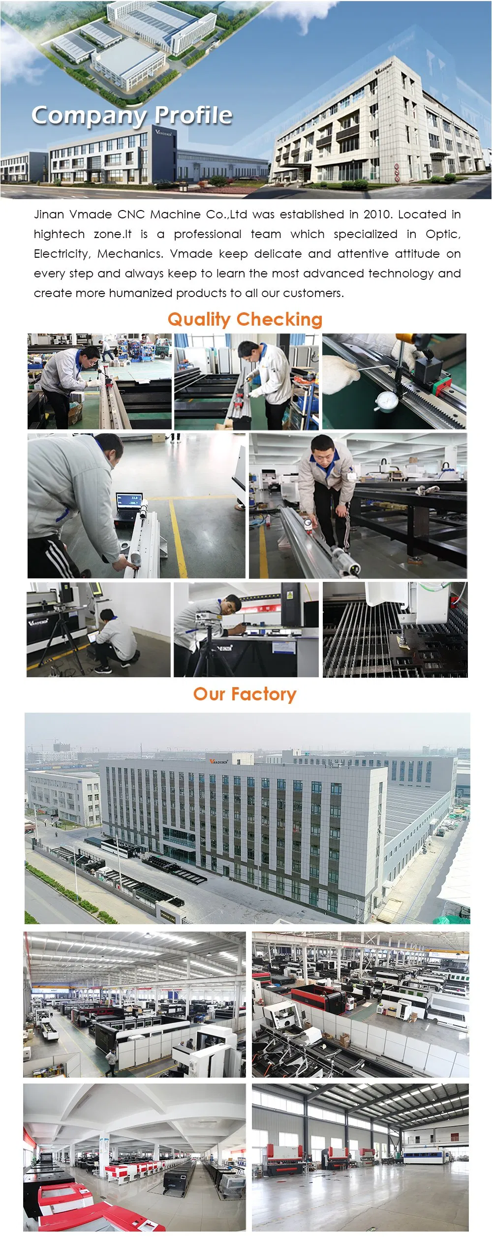 China Factory Automatic Loading Tube Cutting