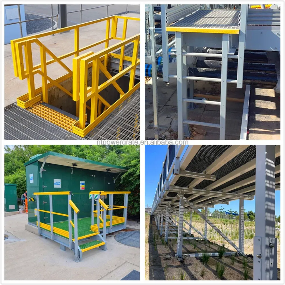 Liqht-Weiqht Structural GRP Square Pipe Pultruded