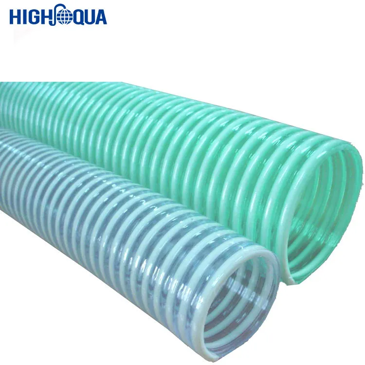 Flexible Corrugated Spiral PVC Suction Pipe for Conveying Water