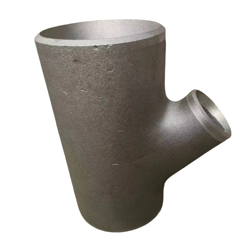 Industrial Joint Pipe Fittings Butt-Weld Carbon Stainless Steel 20# Equal Reducing Tee