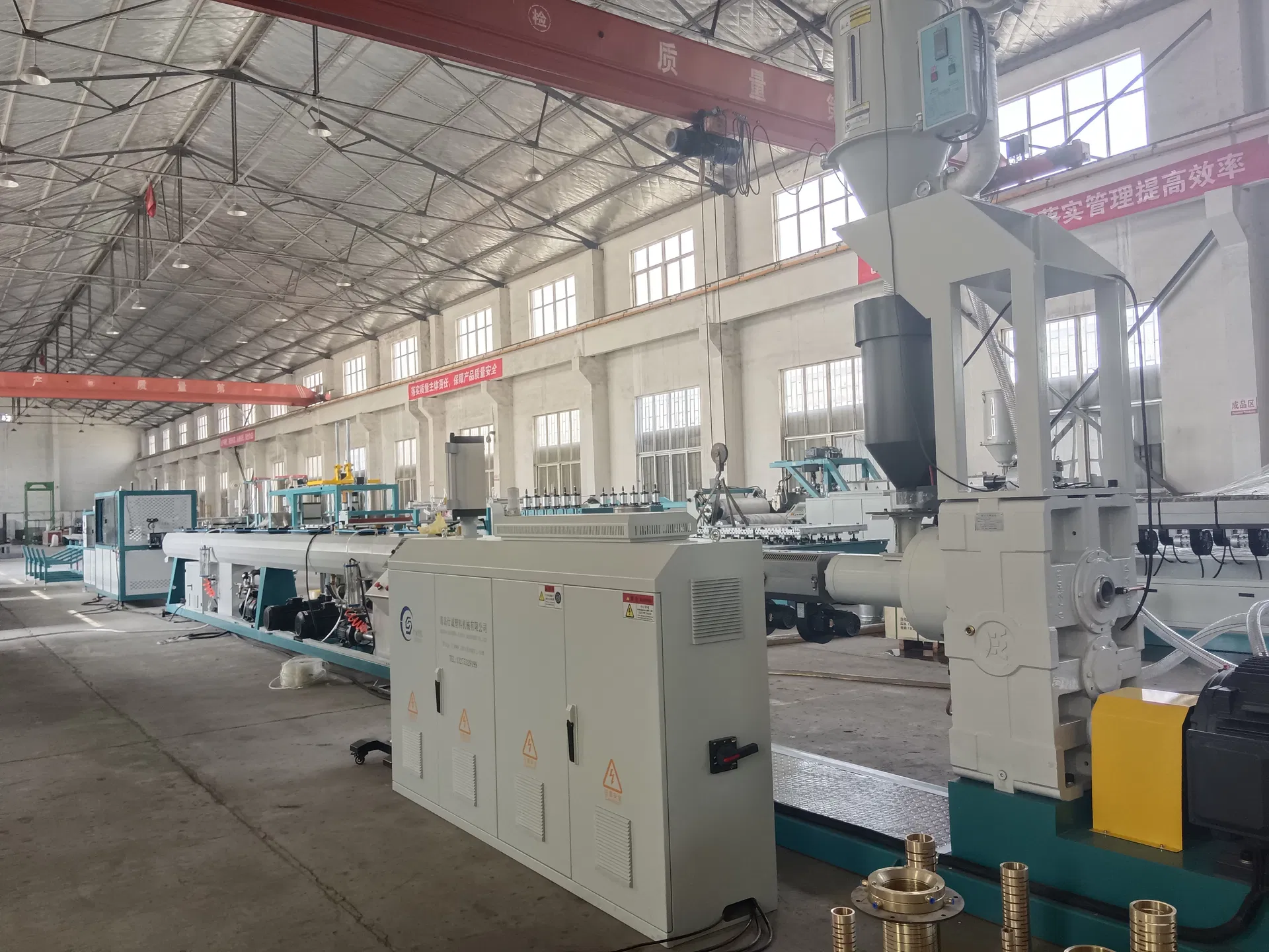 PVC Pipe Extruder Machine CPVC Water Pipe Machine Exrusion Line