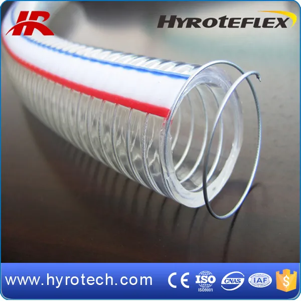 PVC Steel Wire Reinforced Hose/Spring Hose Pipe