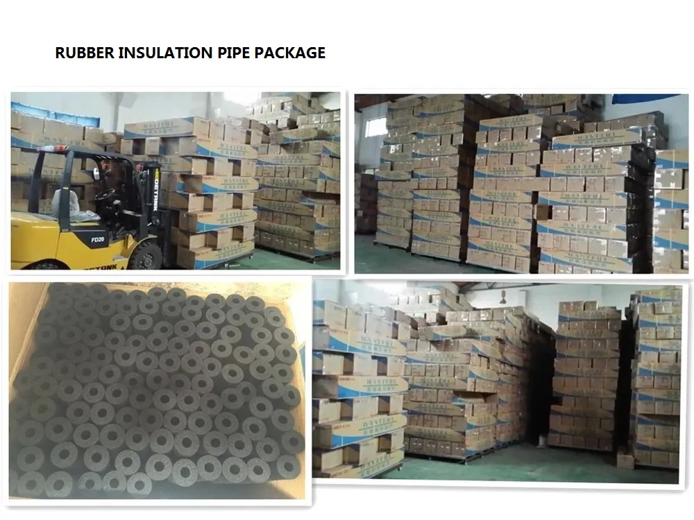 Toplon PVC Rubber Foam Insulation Tube Insulation Pipe