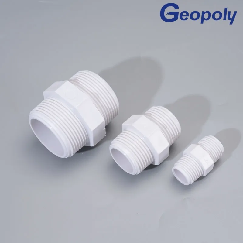 Multipurpose UPVC Double Threaded Nipple for Plumbing and Irrigation