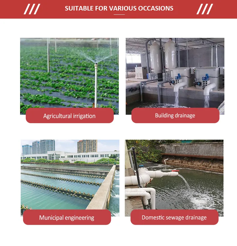 Heavy Duty Schedule 40 PVC Drainage Pipe Large Diameter 9 Inch for Industrial Waste Water