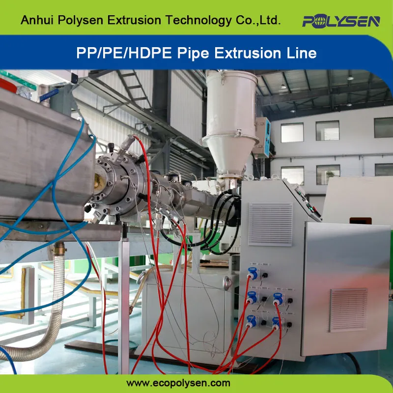 Plastic Pipe Making Machine for PP PVC PE HDPE PPR Production Line