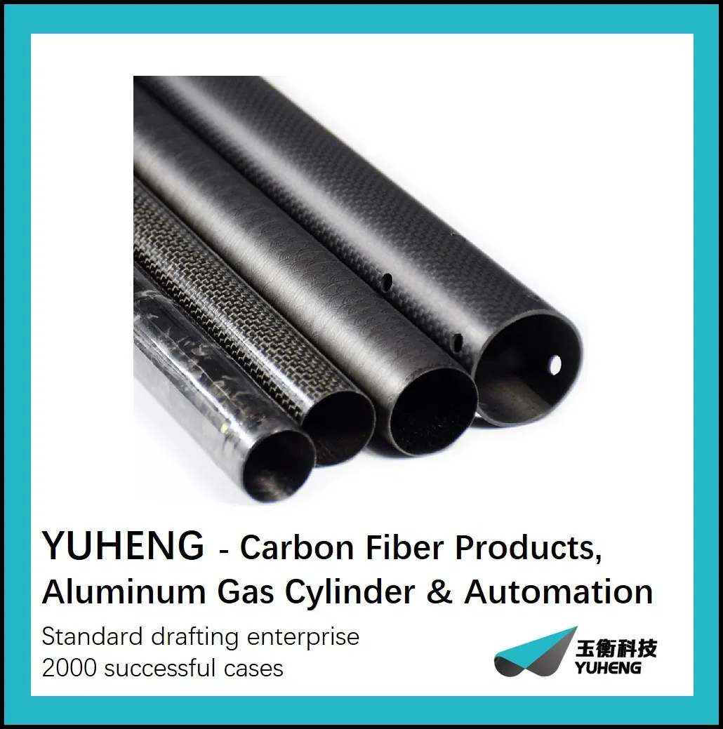 Flex - Resistant 3K Roll Wrapped Carbon Fiber Tube for Wind Turbine