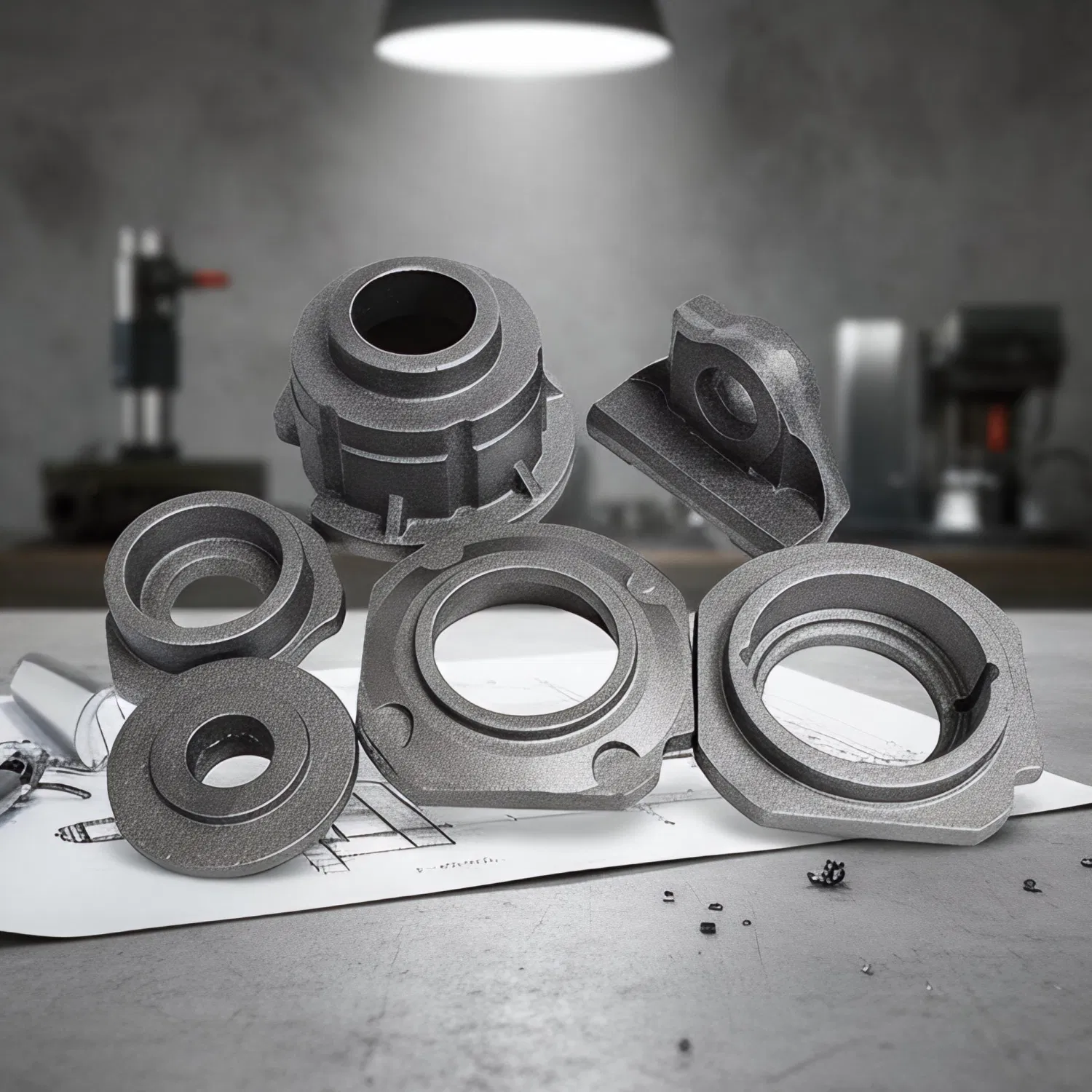 Precision Cast Iron Mechanical Pipe Fitting Adapt to Complex Working Condition Mechanics