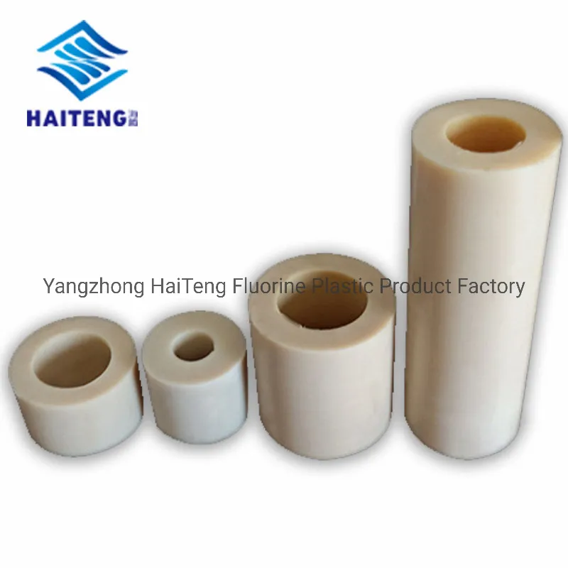 Production and Processing Hard Mc Nylon Tubes Beige PA6 Green Oil Mc Nylon Tubes Black Cast Nylon Pi