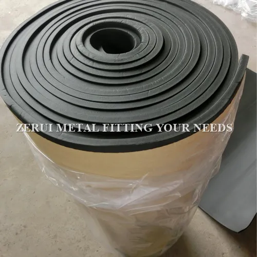 Class 1 Foam NBR PVC Rubber Insulation Pipe for Air Conditioner Tube