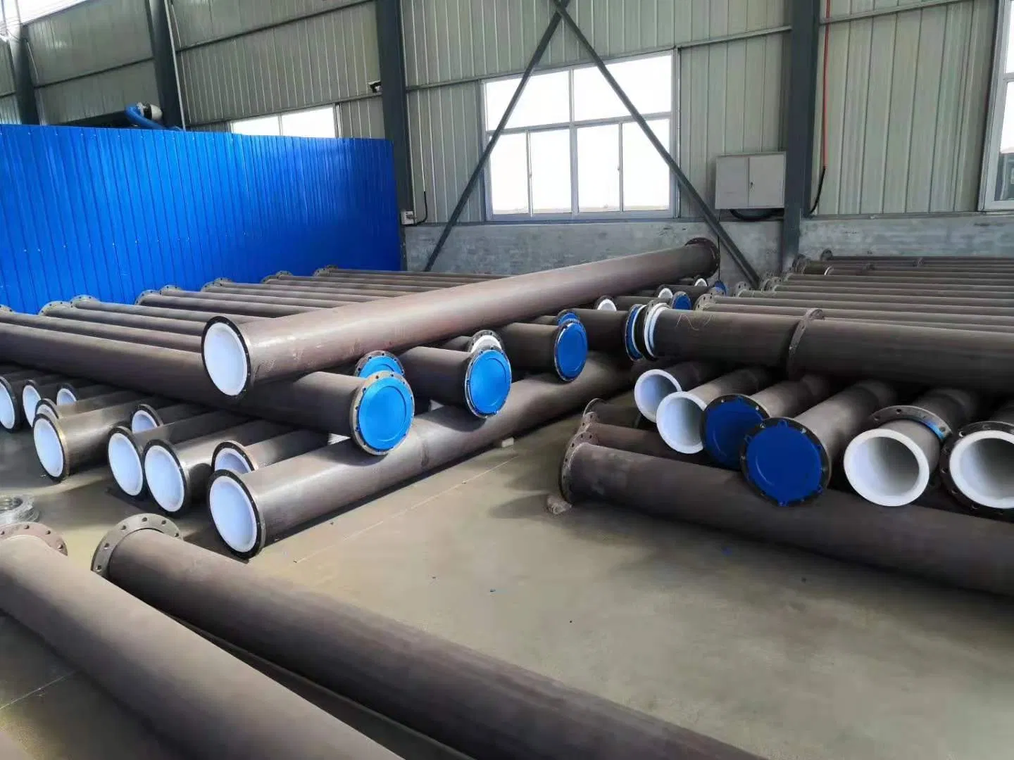 PTFE/PP/Po/PE Llined Steel Pipe