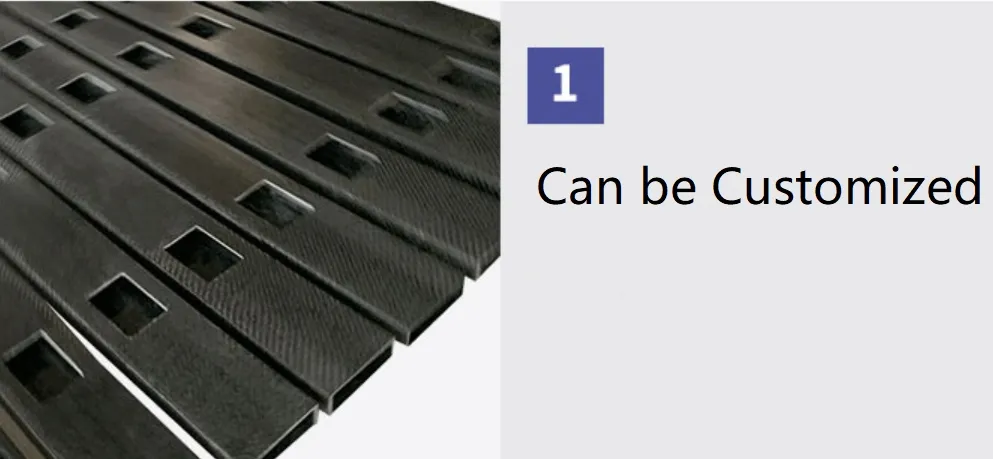 Carbon Fibre Rod/Sheet Customized 3K Carbon Fiber Tube