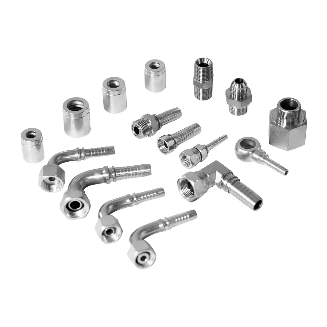 26711-24-20 Jic Female 74 Degree Cone Seat Hydraulic Hose Fittings Recyclable