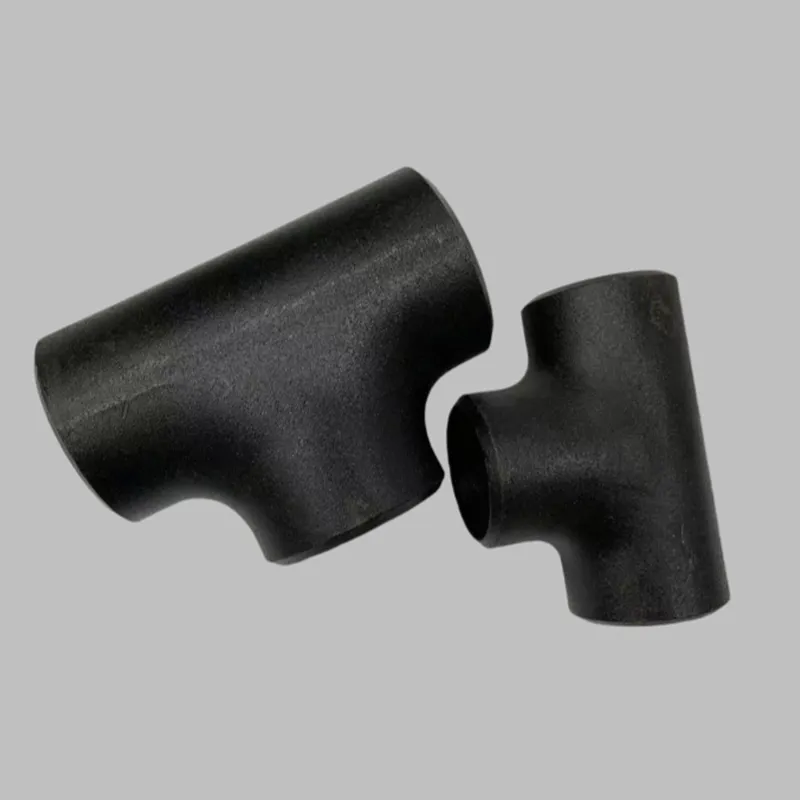 Factory Price Large Diameter Stainless Steel Tee Seamless Butt Welding Thick Wall Tee Fittings Equal