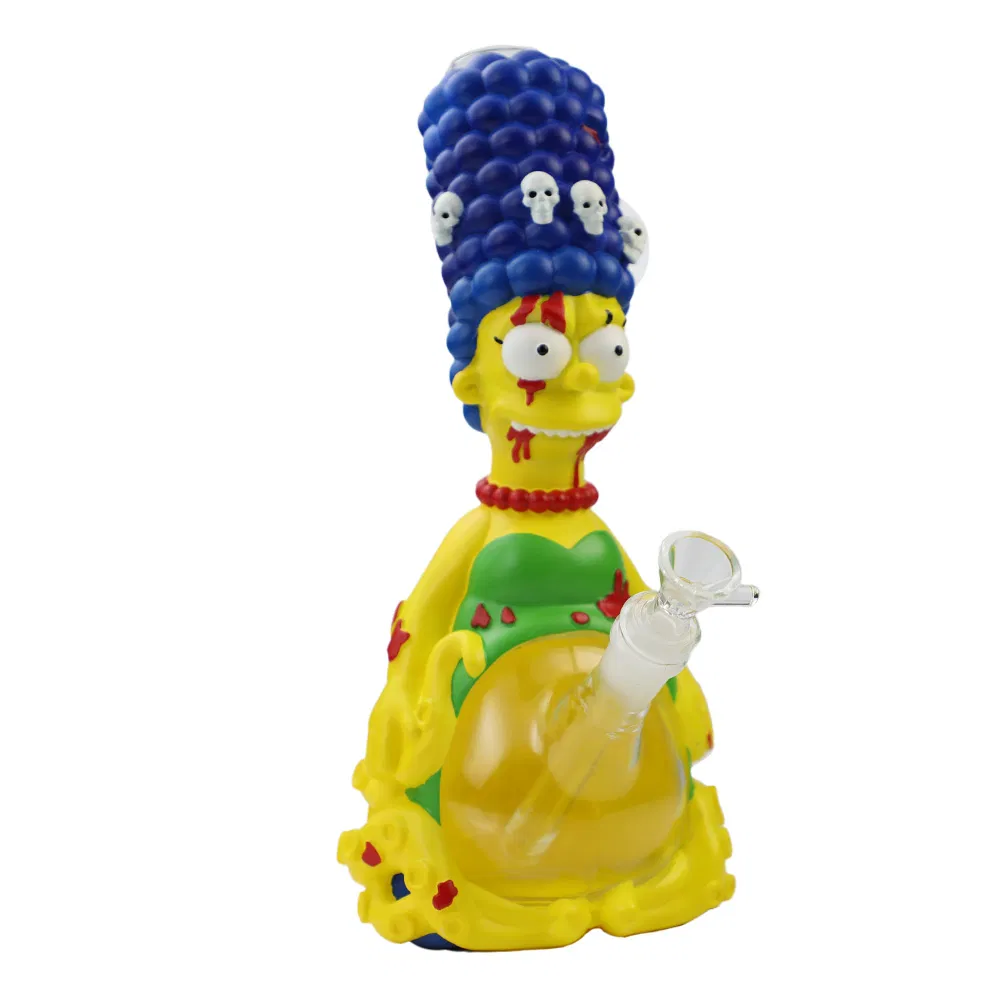 Cartoon Clown & Yellow Octopus Hookah PVC Smoking Water Pipe