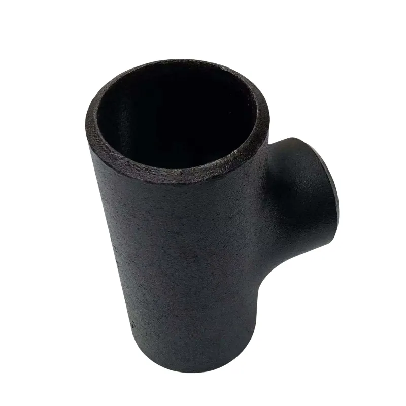 Factory Price Large Diameter Stainless Steel Tee Seamless Butt Welding Thick Wall Tee Fittings Equal Diameter Tee